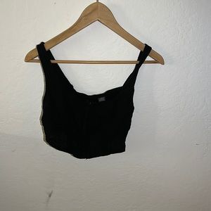 corset like crop top
